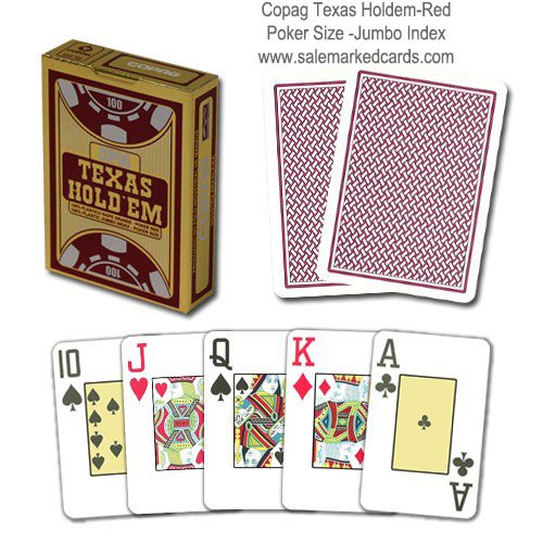 Copag Texas Hold'em Marked Cards with Special Big Marks 